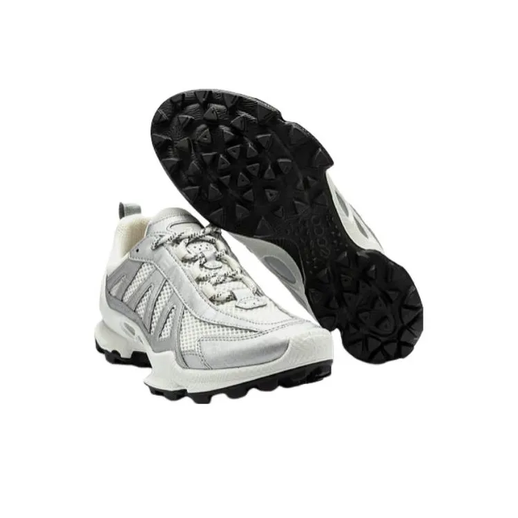 Ecco Biom C Trail Abrasion Resistant Low Top Casual Shoes Women's White Gray-3