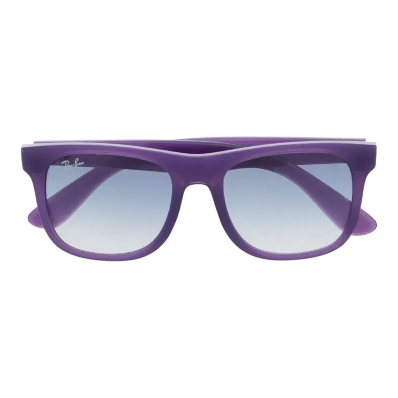 RayBan Acetate Acetate Irregular Shape Sunglasses Kids' Purple-2
