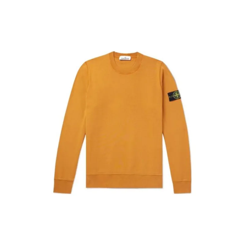 STONE ISLAND Compass-badge Cotton Jumper S - POIZON