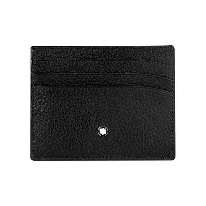 MONTBLANC Meisterstuck Leather Card Holder Men's Black-0