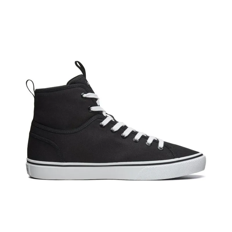 Skechers Lifestyle Anti-Slip Wear-Resistant High-Top Skateboard Shoes Men's Black-1
