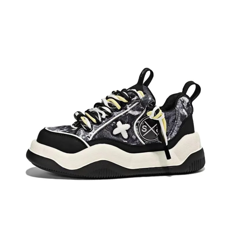 SIMON SCOTT SS Casual Shoes Unisex Low Top Black-0