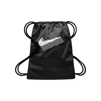 Nike Polyester Gym Bag Backpack Regular Unisex Black White