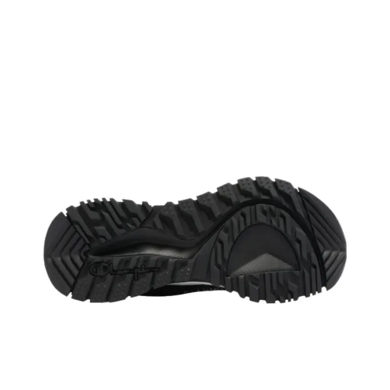 Champion Reflex Mingle Cushioned Slip-Resistant Low-Top Running Shoes Men's Black White-3