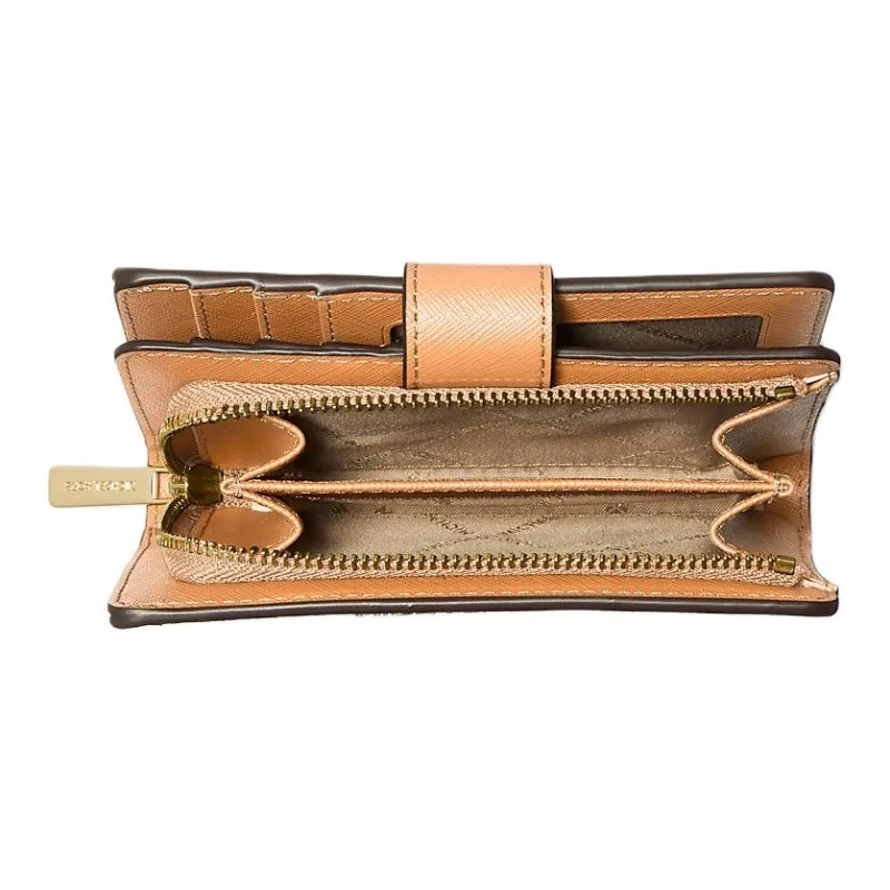 MICHAEL KORS Medium Crossgrain Leather Wallet-3