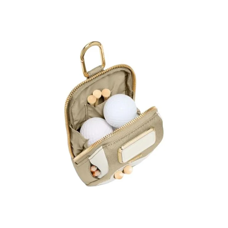 TUMI Elastic Nylon Golf Bag Storage Bags Women's White-1