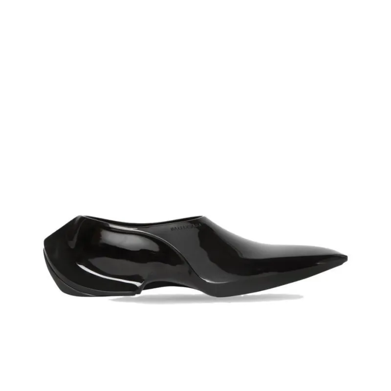 Balenciaga Space Shoe Shiny Black-1