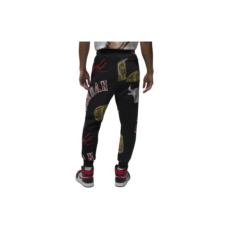 Jordan Knitted Sweatpants Men's Black-1