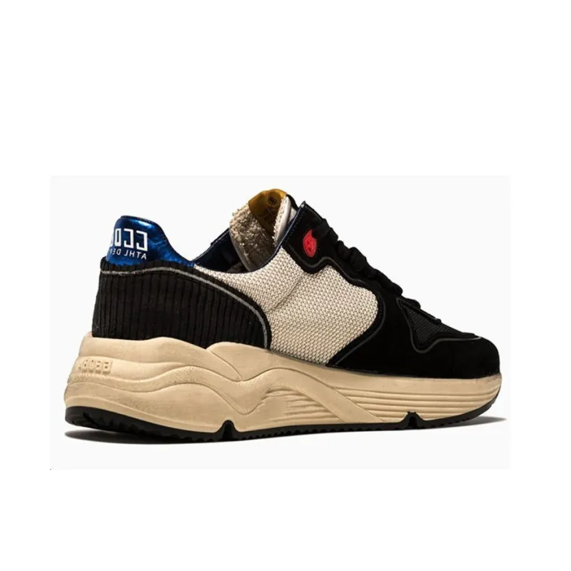 Golden Goose Running Sole Low Top Sports Casual Shoes Men's Black-3