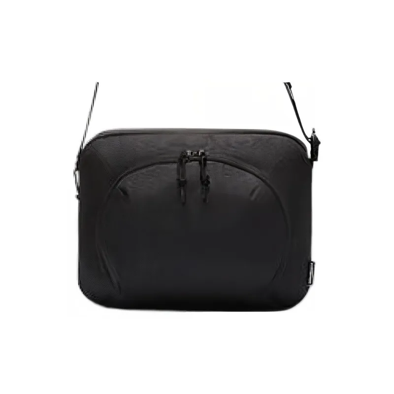 Converse Canvas Shoulder Bag Canvas Bag Crossbody Bag Regular Unisex Ink Black-2
