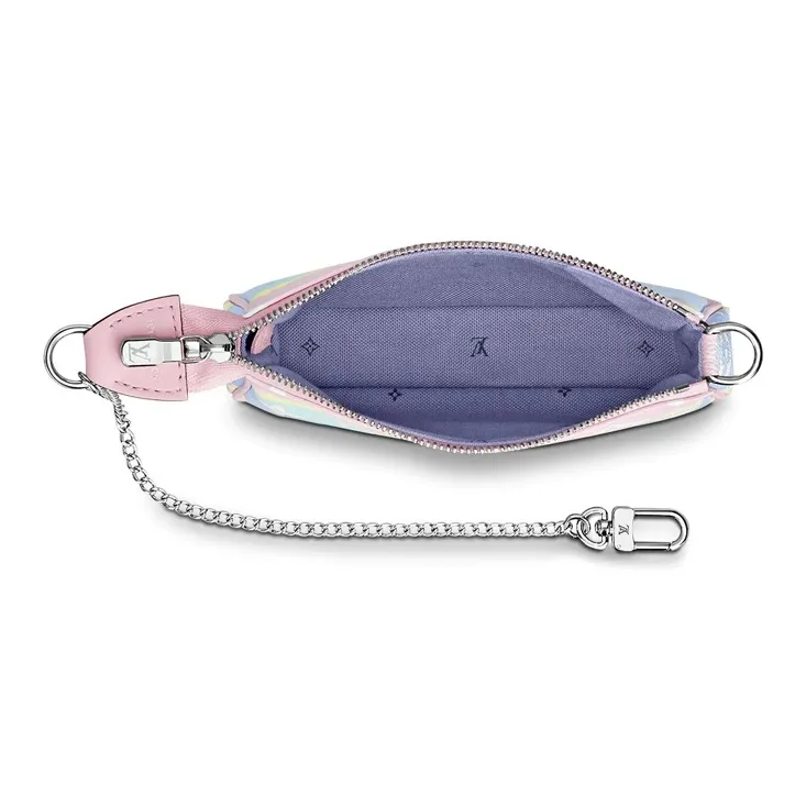 LOUIS VUITTON Mini Pochette Accessories Lv Escale Pastel-3