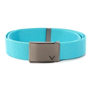 Callaway Solid Color Decoration Belt Men's Blue
