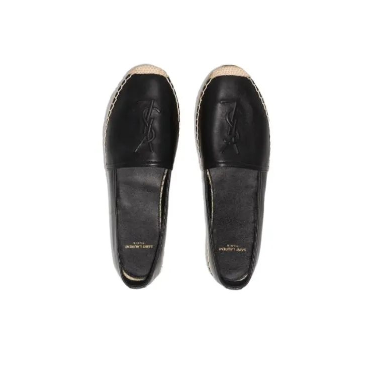 SAINT LAURENT Cassandre Slip-On Espadrilles Women's-4
