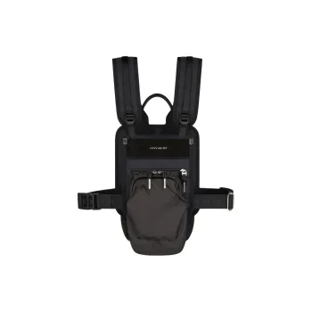 GIVENCHY Suede Camisole Bag Backpack Men's Black