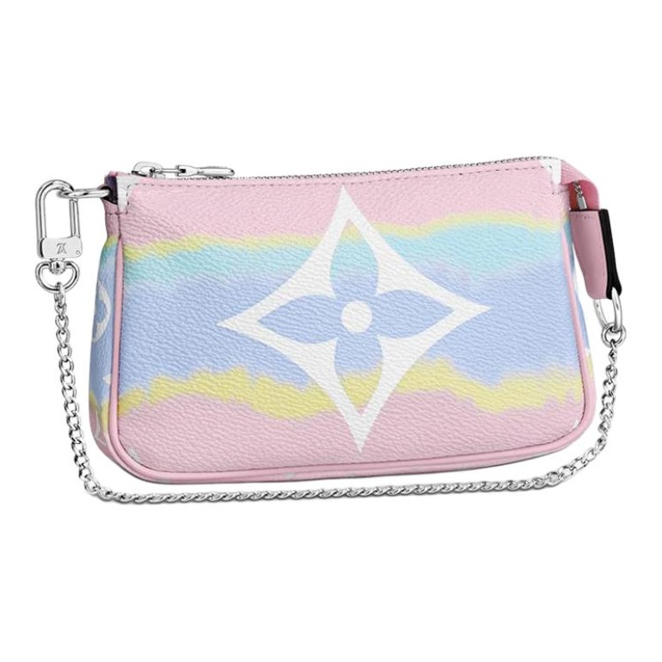 LOUIS VUITTON Mini Pochette Accessories Lv Escale Pastel - POIZON