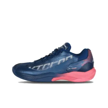 VICTOR Cushioned Slip Resistant Abrasion Resistant Breathable Low Top Badminton Shoes Unisex Blue