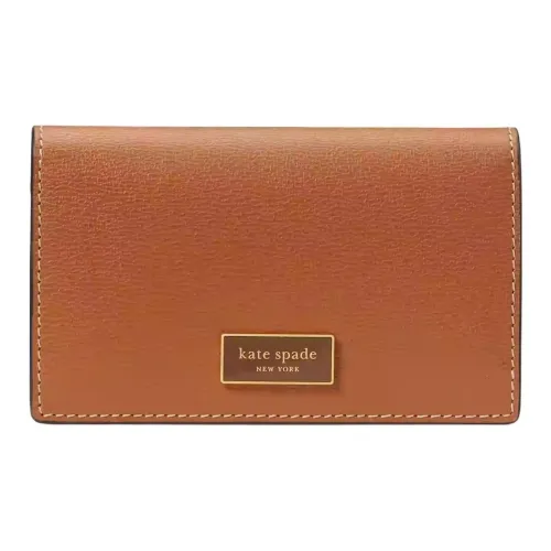 Kate Spade Katy Textured Leather Wallet Small Size Women's Fragrant Fruit Cake