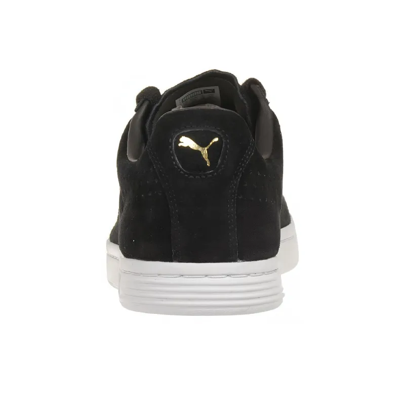 PUMA Suede Court Star SD Wear-resistant And Lightweight Low-Top Skateboard Shoes Men's Black-4