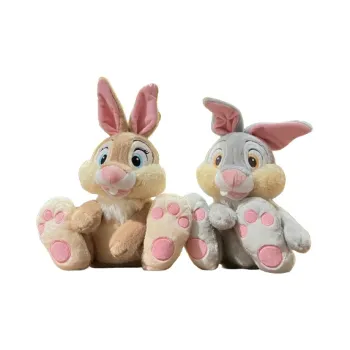 Disney Sampo Bunny, Cute Smiling Bunny, 1 Pair Dolls Plush Doll 30cm 39cm Height