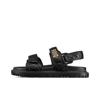 DIOR DiorAct Beach Sandals Women's Black