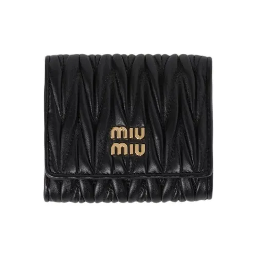 MIU MIU Matelassé Wallets