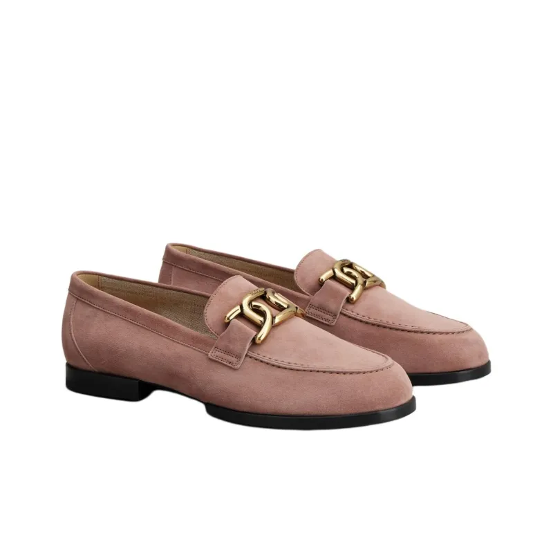 TOD'S Kate Suede Loafers-2