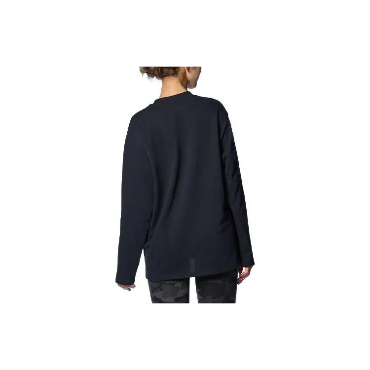 Under Armour Drop Shoulder Sleeve T Shirt Women's Black-1