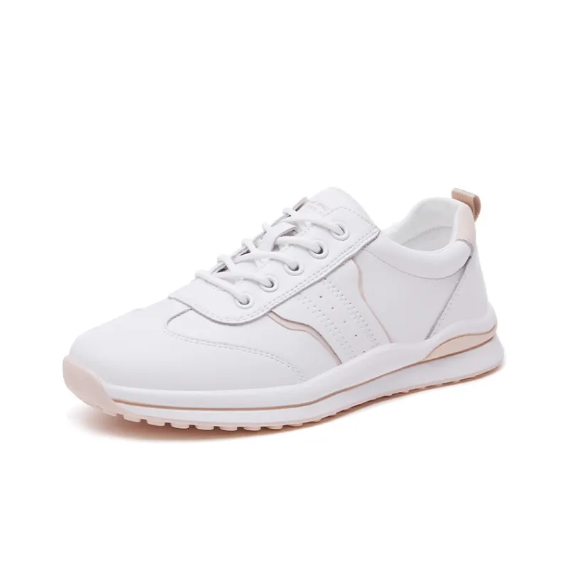 RED DRAGONFLY White Sneakers For Women's Abrasion Resistant Low Top Casual Shoes Women's-0