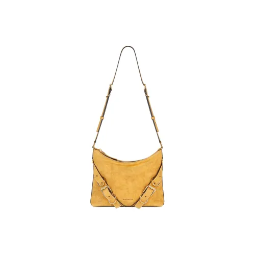 Givenchy Voyou Cow Leather Shoulder Bag, Crossbody Bag Large Size Men's Camel Beige