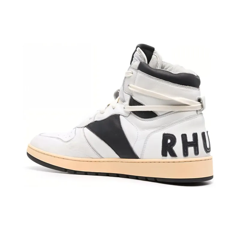 RHUDE Rhecess High 'White Black'-4