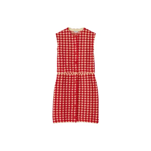 Burberry SS24 Sleeveless Dress Women's Red