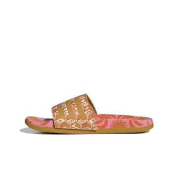 Adidas Adilette Comfort Sandals Semi Pink Glow Victory Gold Women's