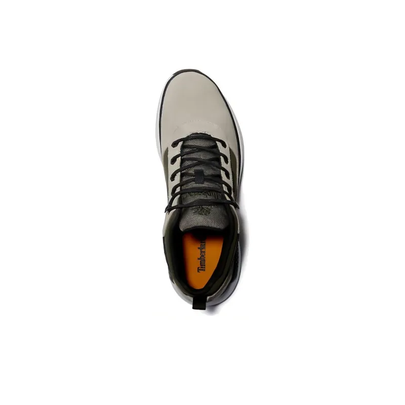 Timberland Field Trekker Cushioning Wear-Resistant Mid-Top Running Shoes Men's Beige-2