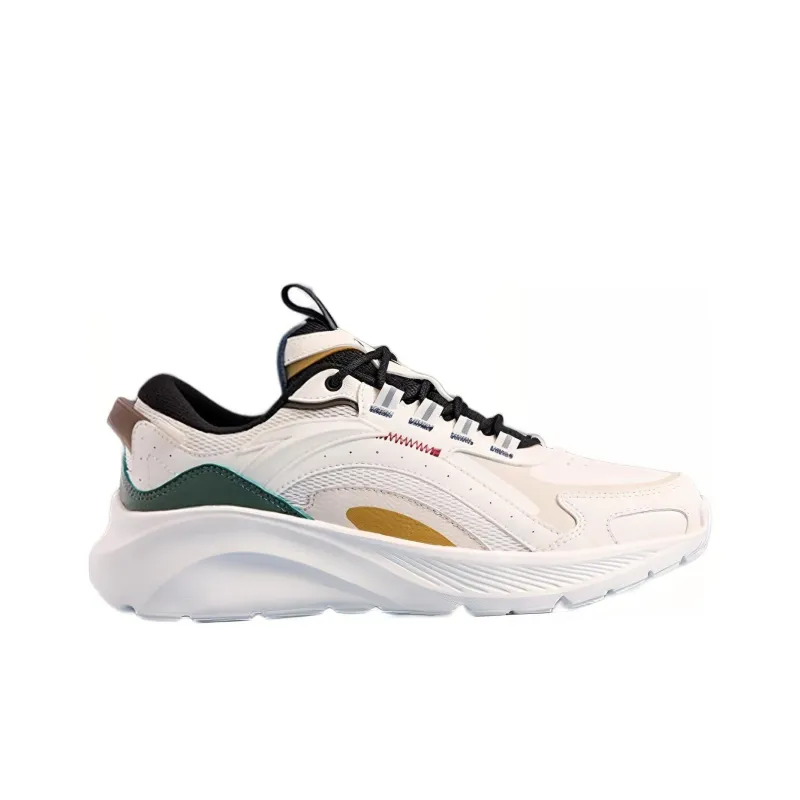 Anta Anti-Slip Wear-Resistant Low-Top Comprehensive Training Shoes Men's White Black Gray-1