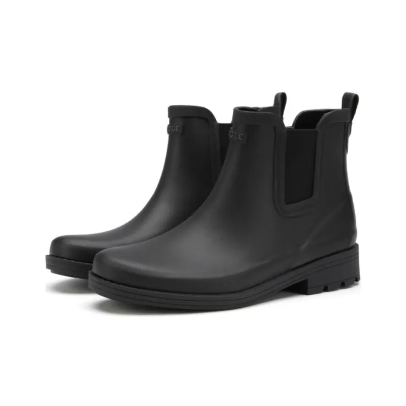 AIGLE Carville Water-Resistant Cushioning Rain Boots Women's Black-1
