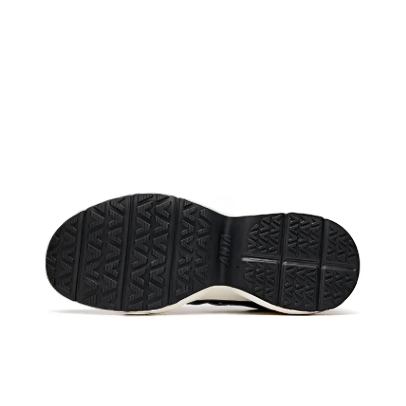 Anta Variety Training Collection Shock Absorbers With Slip Resistant Features Low Top Training Shoes Men's Black-3