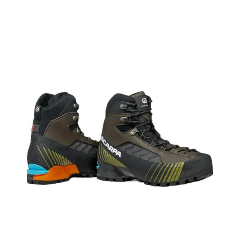 SCARPA Ribelle Cushioning Wear-Resistant Low-Top Hiking Shoes Unisex Brown-3