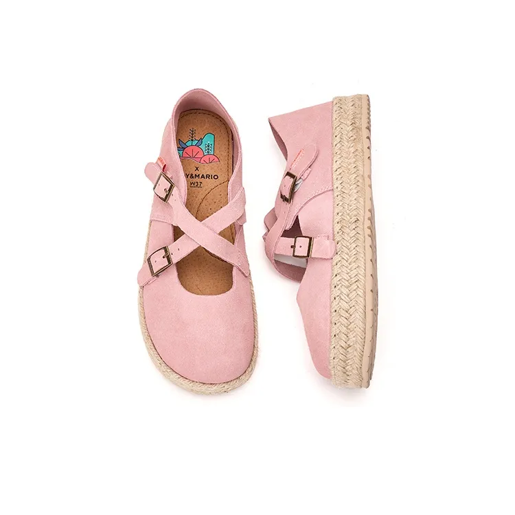 Joy&Mario Espadrilles Women's Beige/Camel/Pink-19