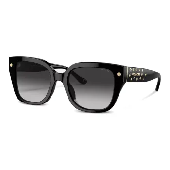 COACH Square Sunglasses Women's Black