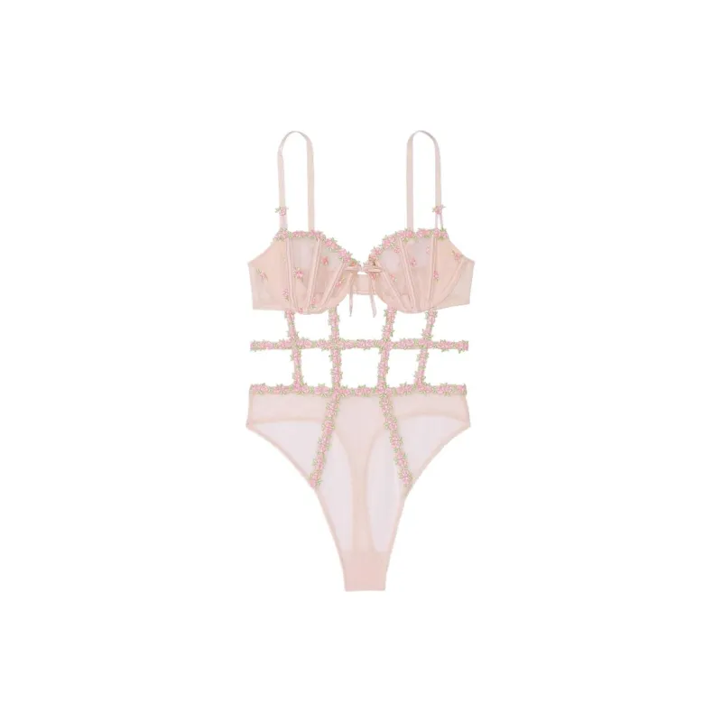 VICTORIA'S SECRET Bodysuits Women's Cherry Blossom Pink-0
