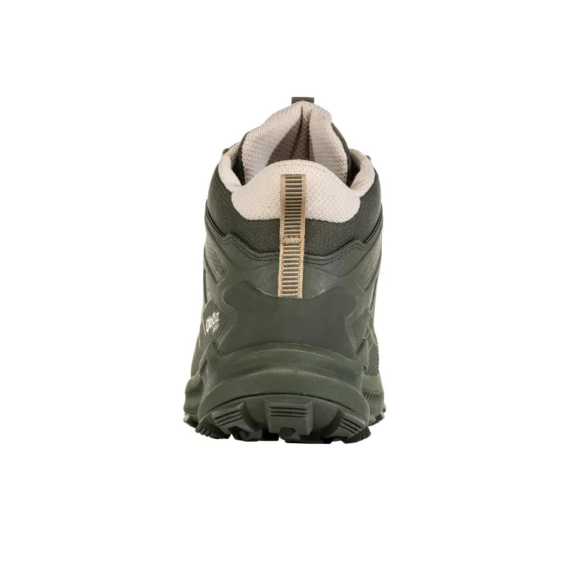 Oboz Footwear Katabatic Cushioned Slip-Resistant Water-Resistant High-Top Hiking Shoes Men's Green-3