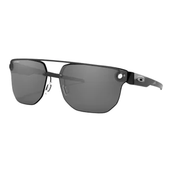 Oakley Crystal Irregular Shape Sunglasses Unisex Black