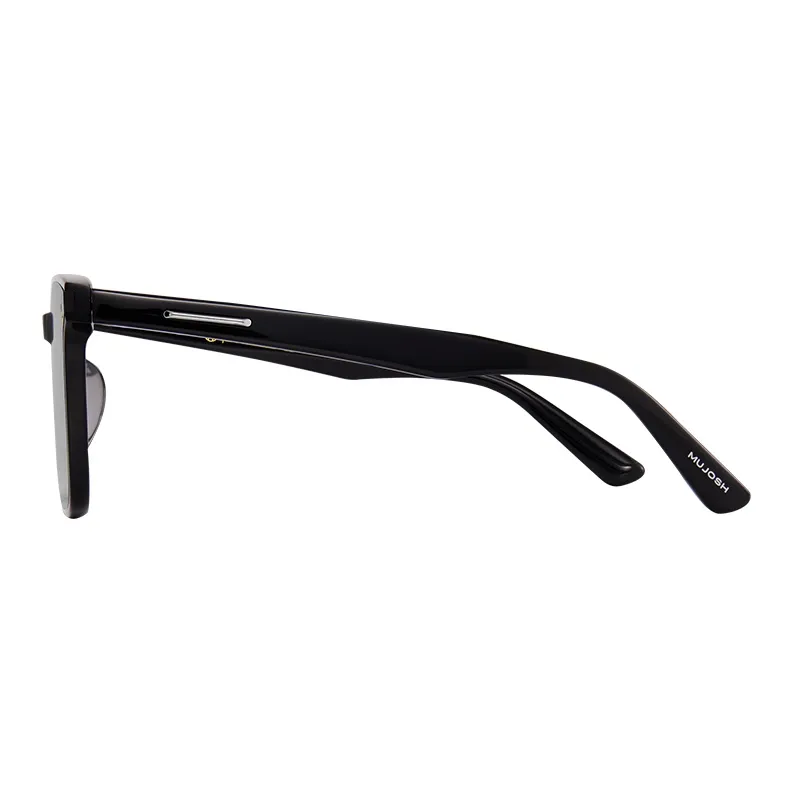MUJOSH Astral Series Square Plate Frameless Floating Face Sunglasses Polarized Oversized Frame Sunglasses Unisex-2