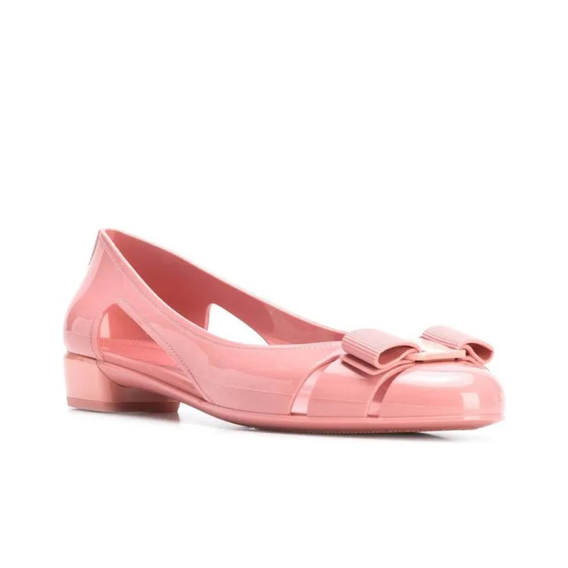 FERRAGAMO Vara Women's Casual Shoes Women's Jelly Pink-2