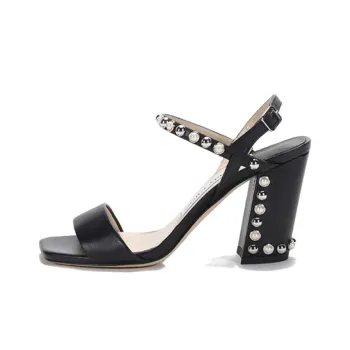 Jimmy Choo Aadra One Strap Sandals Women's Black