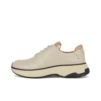 TSUBO GT Semi-Veg Anti-Slip Wear-Resistant Low-Top Casual Shoes Unisex Ecru