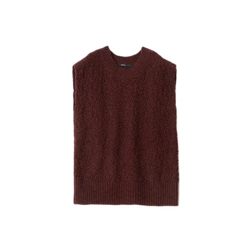 08 SIRCUS Vests Unisex Burgundy