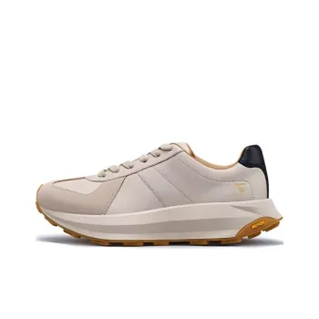 TSUBO CR Gat Cushioning Wear-Resistant Low-Top Casual Shoes Unisex Ecru