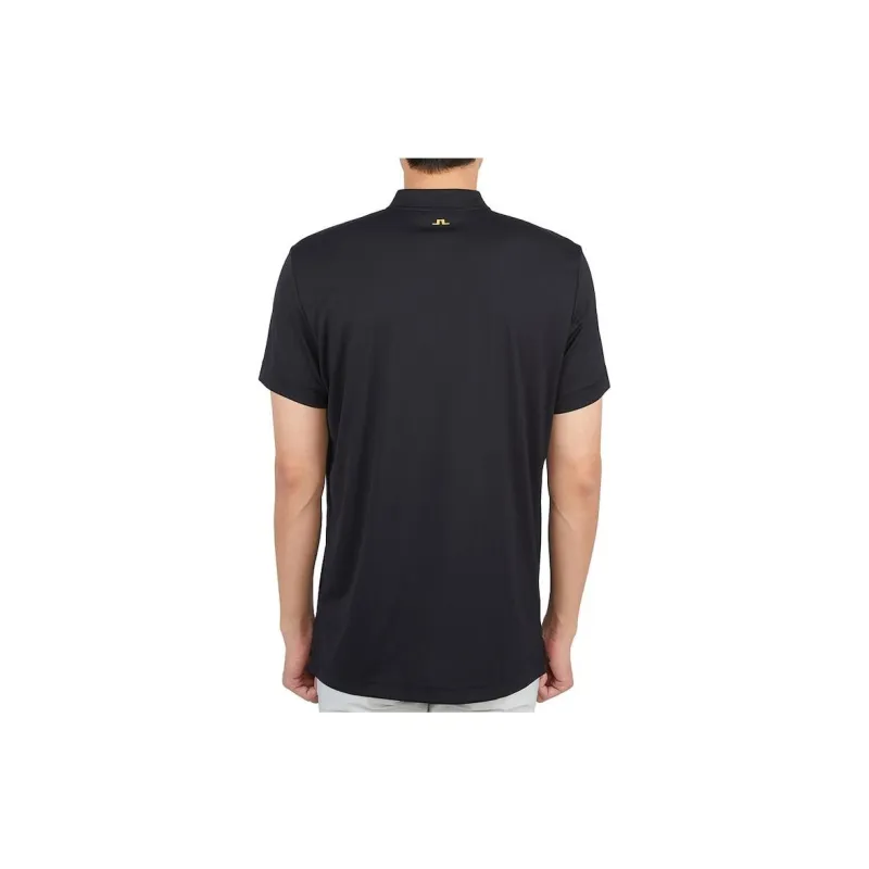 J.Lindeberg T Shirt Men's Black-1