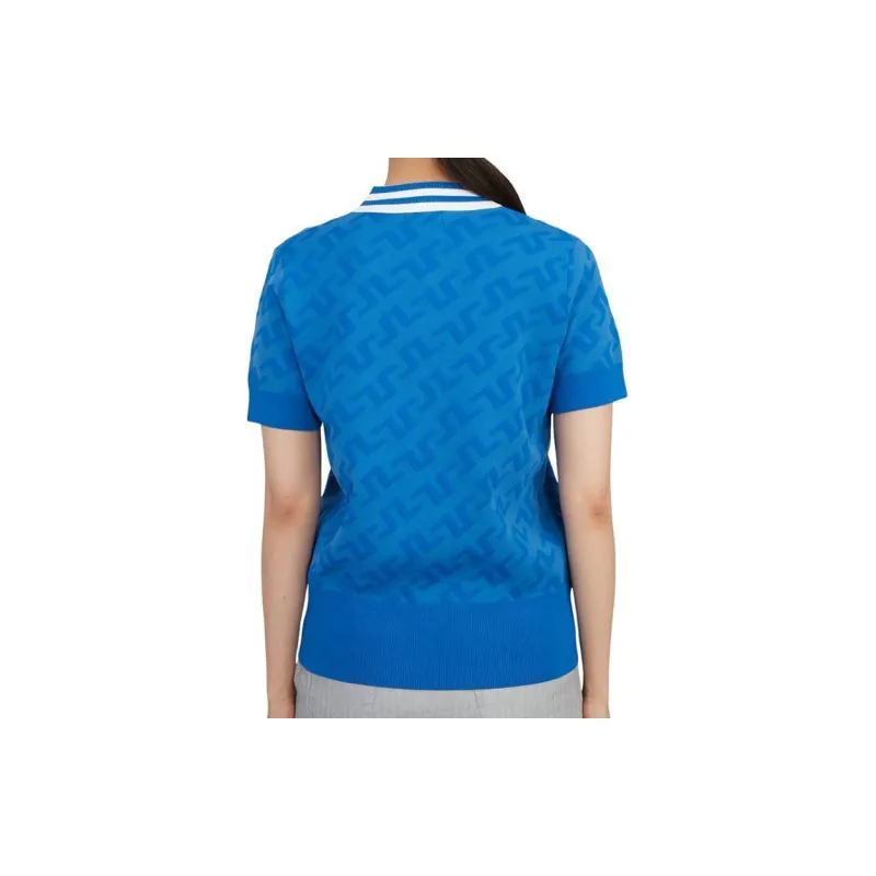 J.Lindeberg Polo Shirt Women's Blue-1